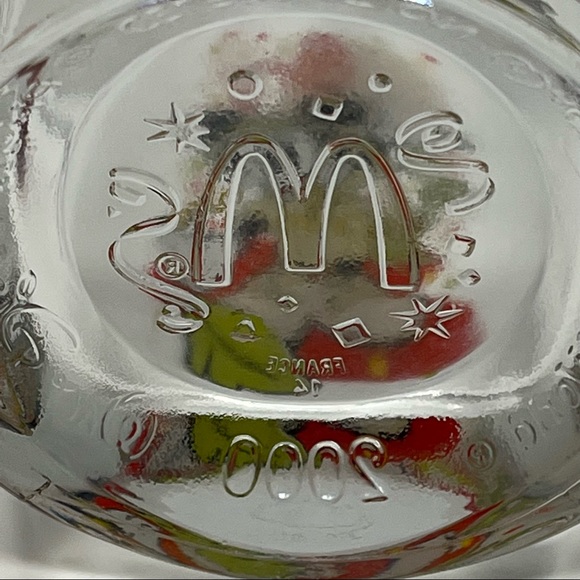 Walt Disney World McDonalds 2000 Celebration Glass Animal Kingdom Mickey Mouse - Picture 7 of 9